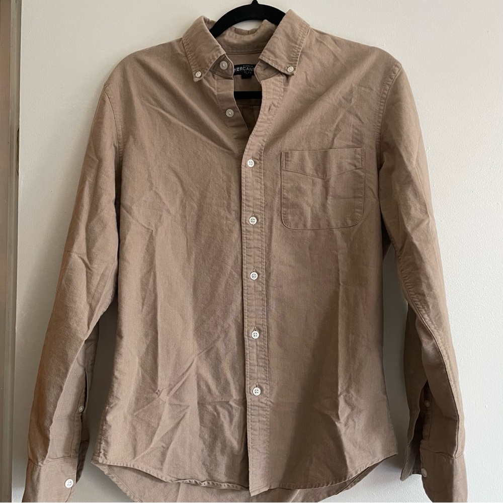 J Crew Mercantile Flex Button Down Shirt
